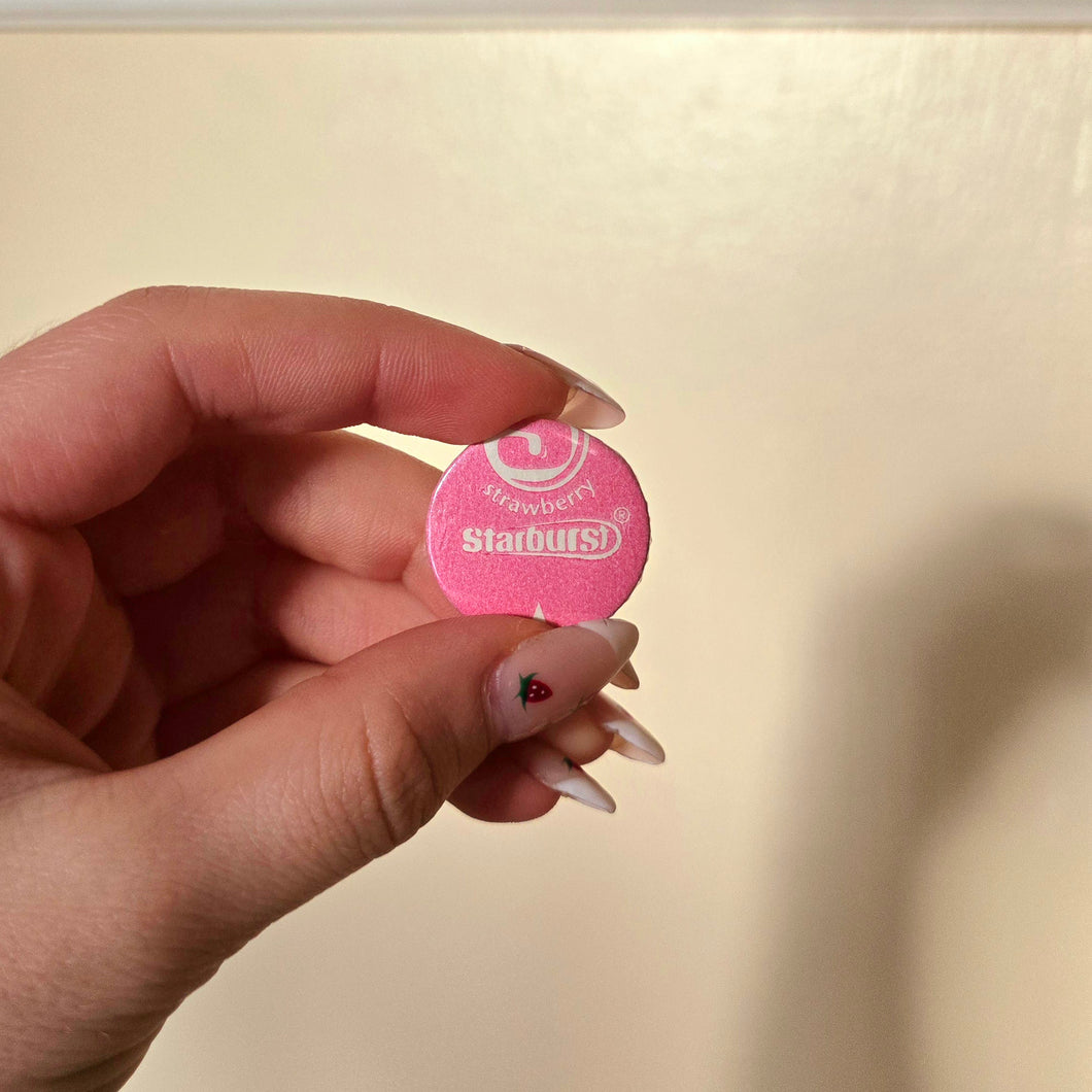 Starburst Button Pin