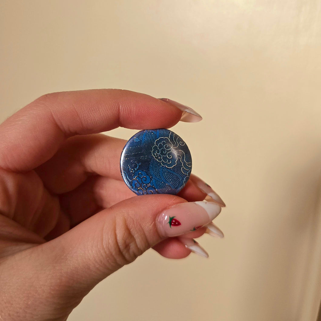 Art Button Pin