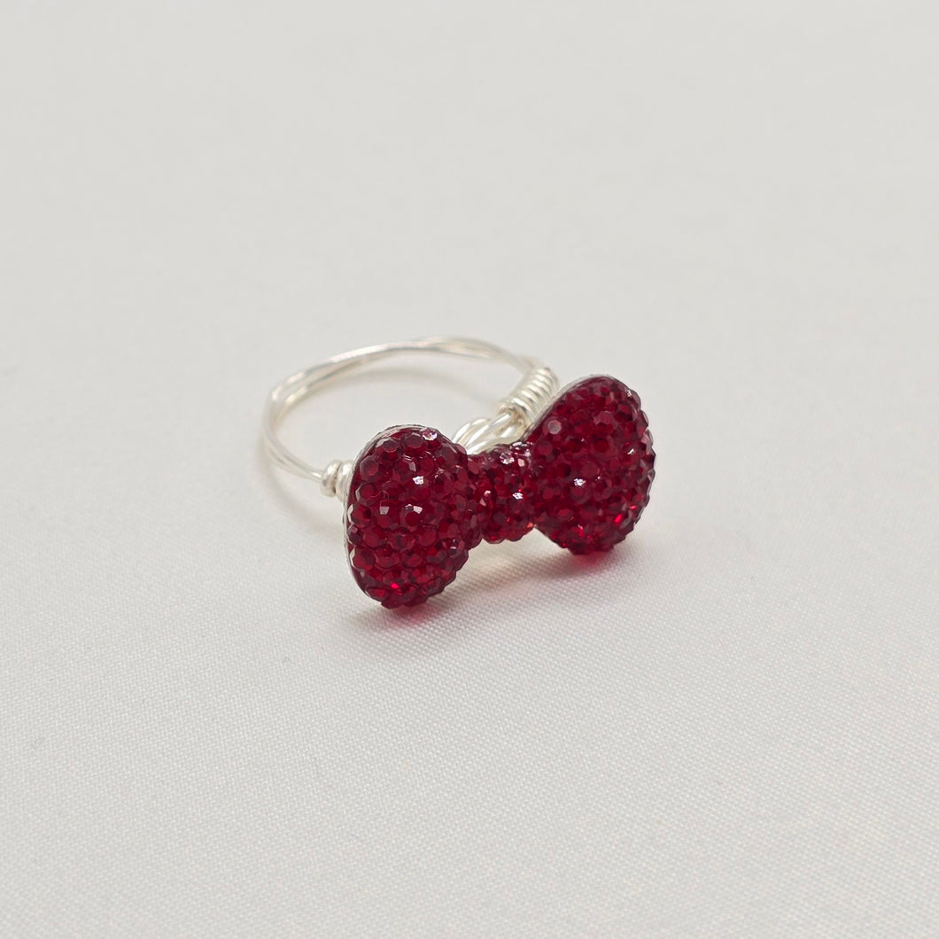 Button Bow Ring