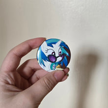 Load image into Gallery viewer, DJ Pony Button Pin
