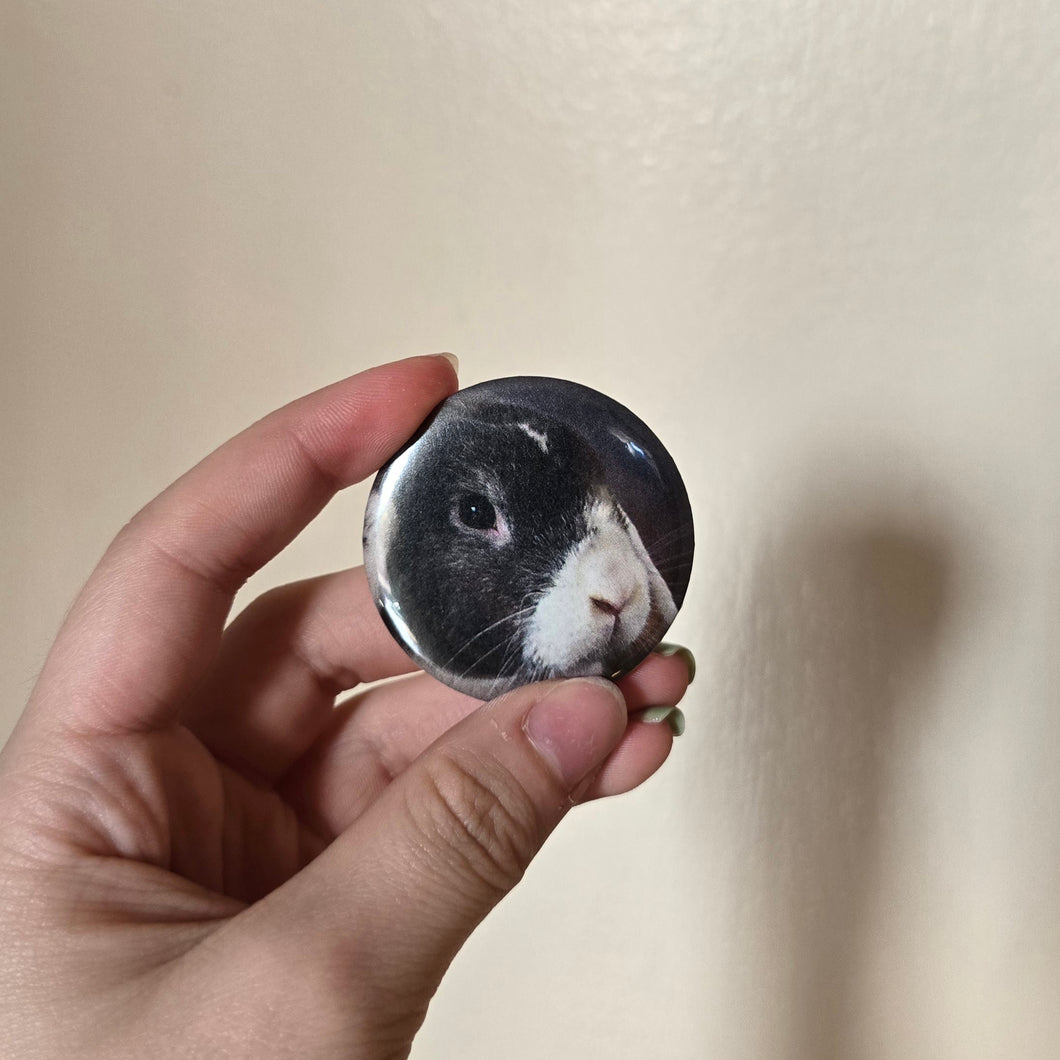 Bunny Button Pin
