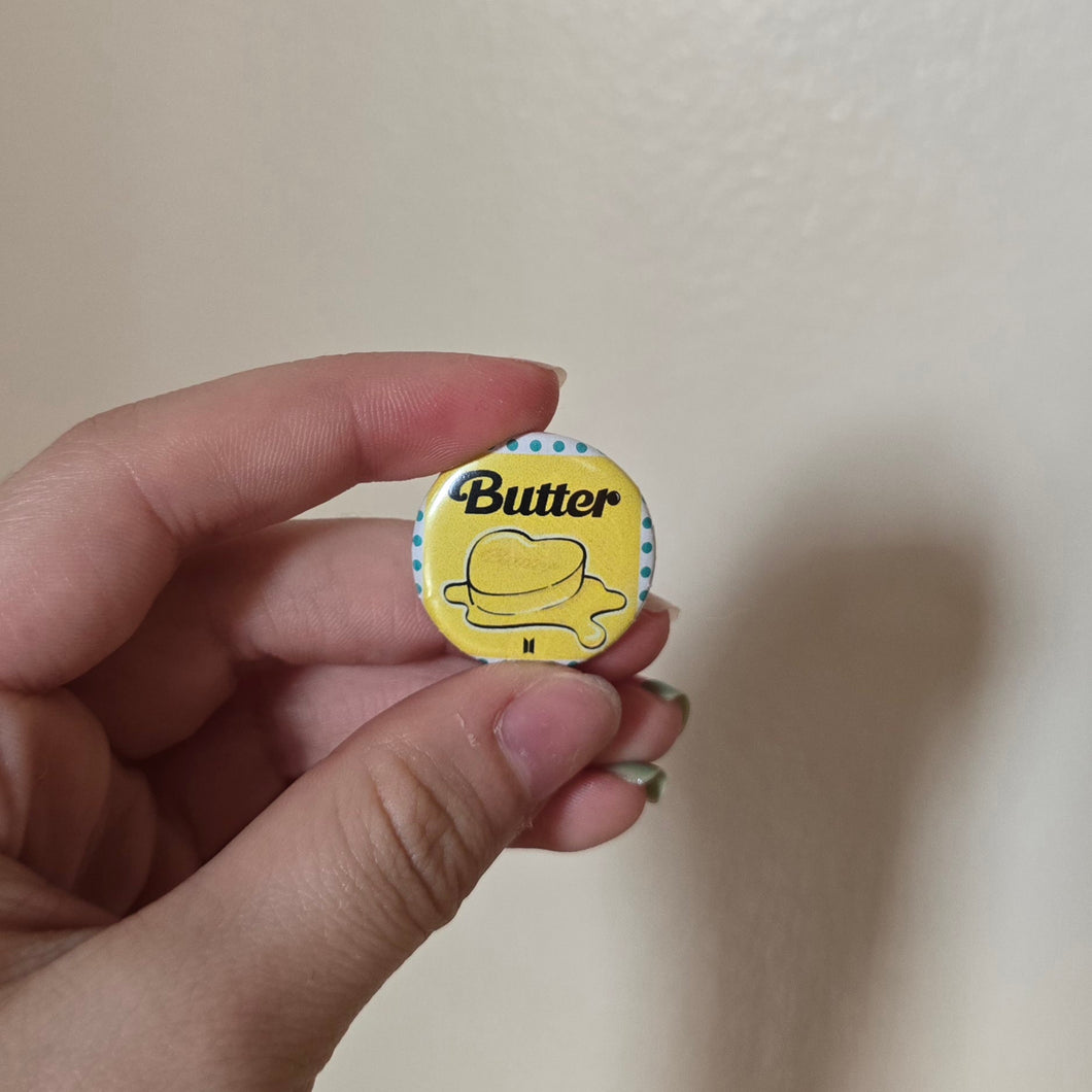 Butter Button Pin