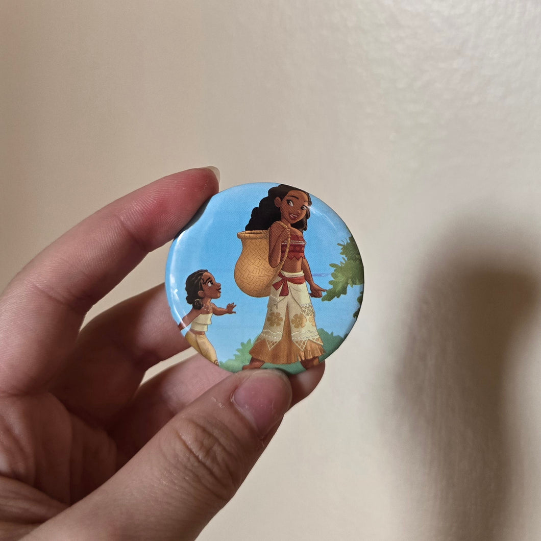 Daughter of the Chief Button Pin