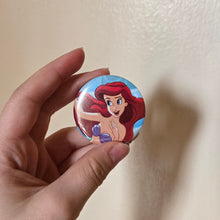 Load image into Gallery viewer, Mermaid Button Pin
