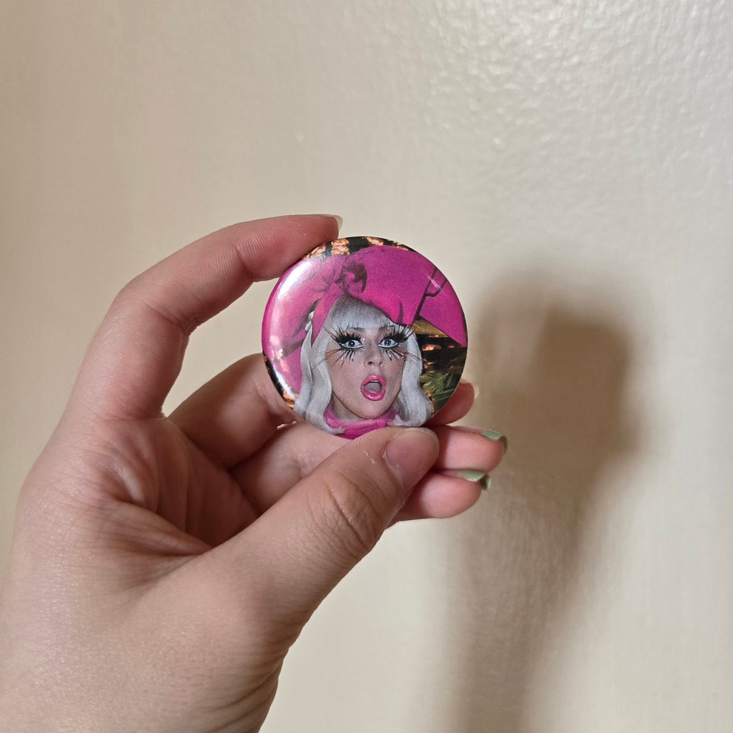 Gaga Button Pin