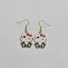 Load image into Gallery viewer, Halloween Hello Kitty Earrings
