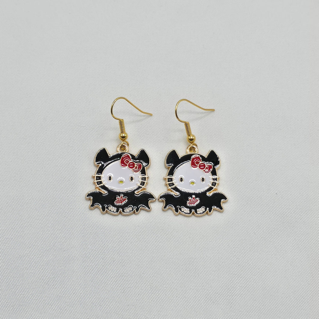 Halloween Hello Kitty Earrings
