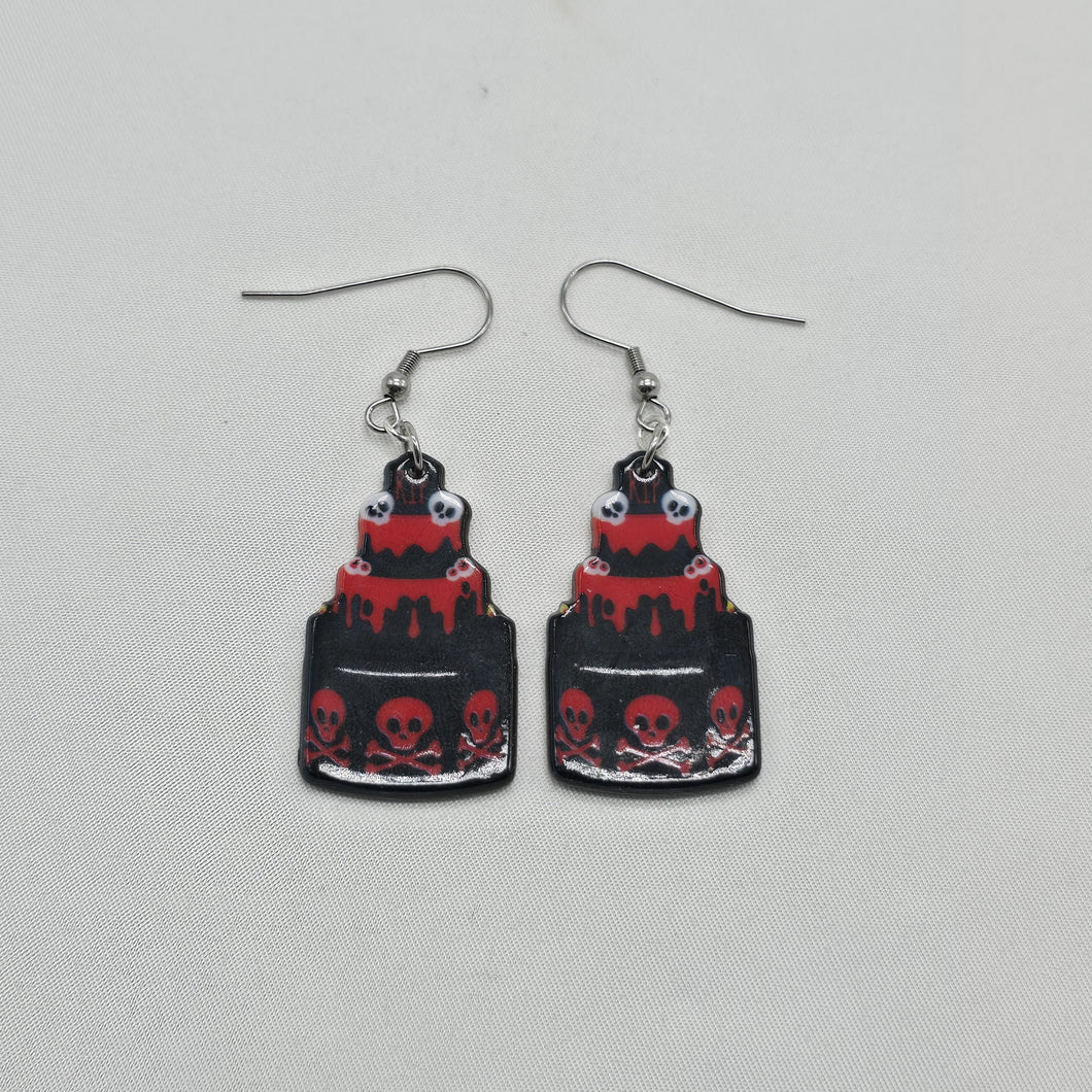 Bloody Cake Earrings