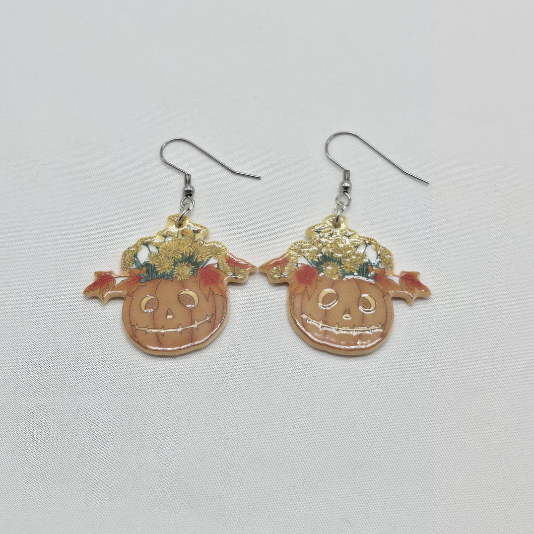 Pumpkin Earrings