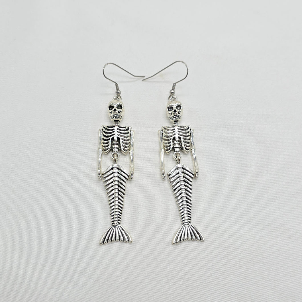 Skelly Mermaid Earrings