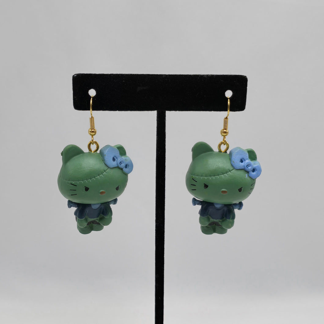 Kitty Frankenstein Earrings