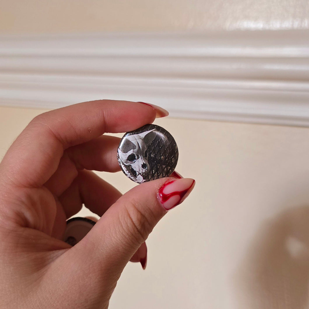 Halloween Button Pin