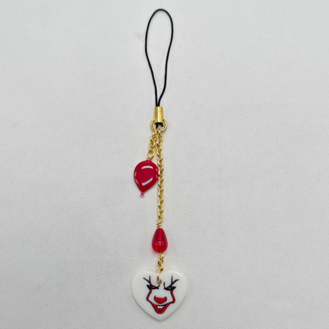 Dancing Clown Phone Charm