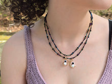 Load image into Gallery viewer, Outer Space Seed Bead Necklace
