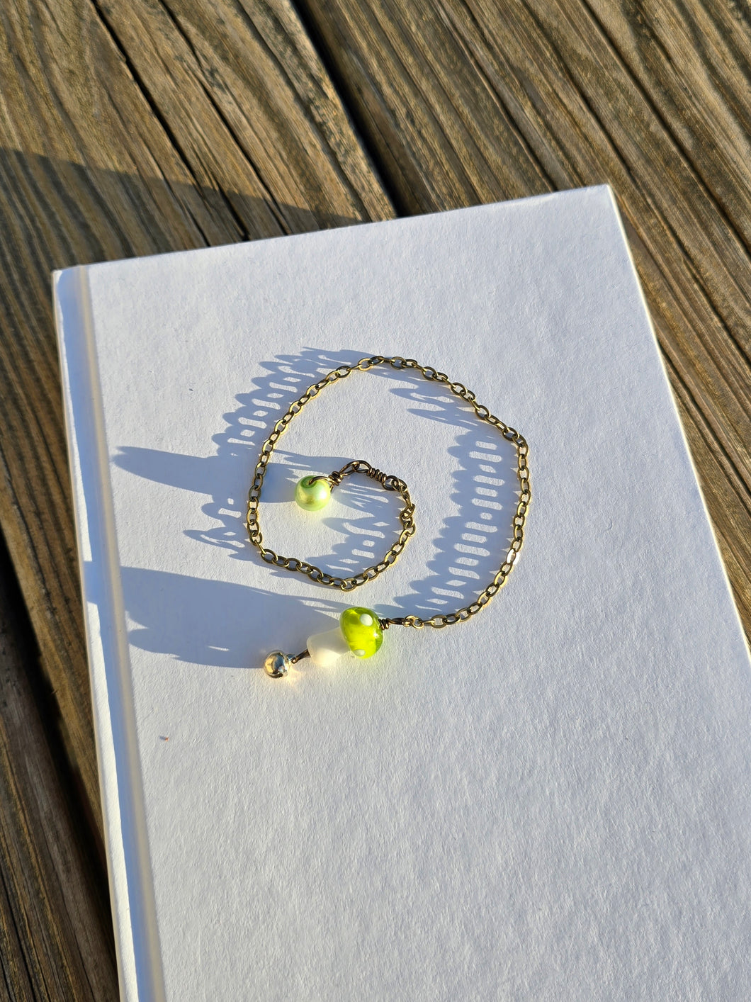 Mushroom Chain Bookmark