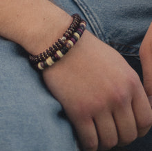 Load image into Gallery viewer, Purple Glass Bracelet
