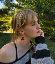 Load image into Gallery viewer, Jack O&#39; Lantern Earrings
