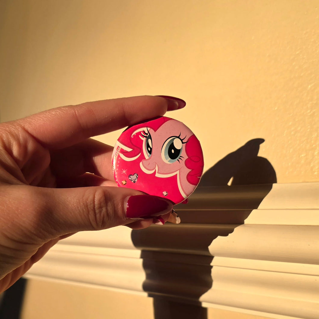 Pony Button Pin