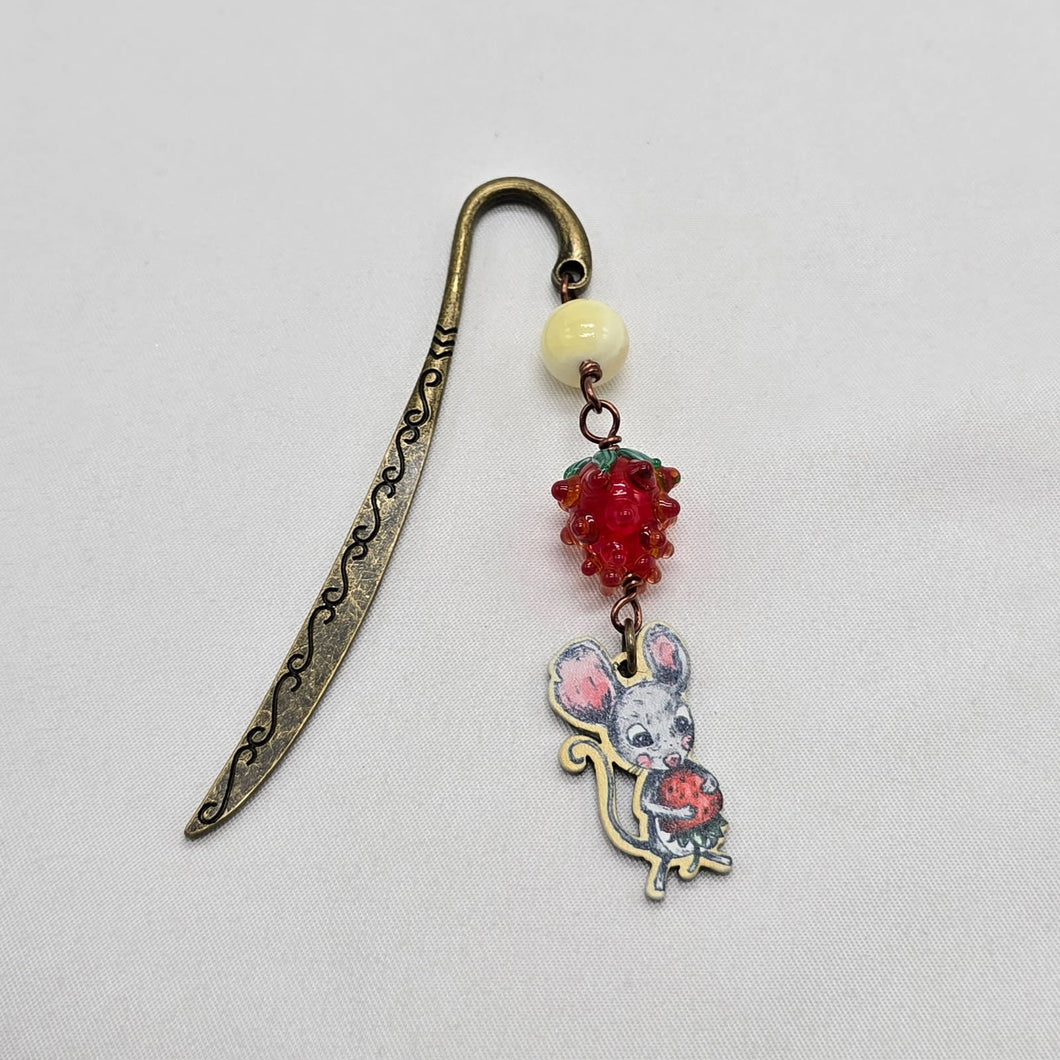 If You Give a Mouse a Strawberry Bookmark