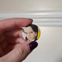 Load image into Gallery viewer, Wednesday Button Pin

