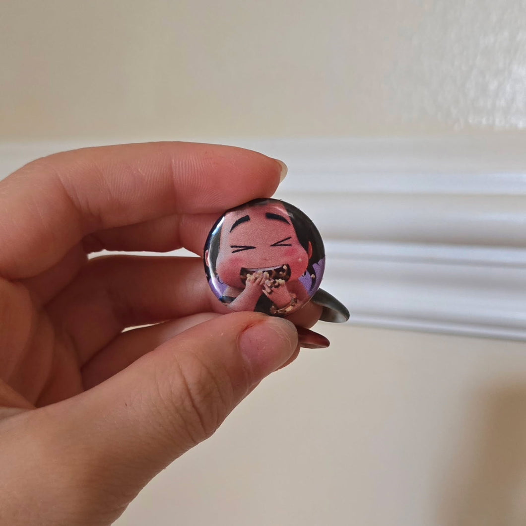 Munchies Button Pin