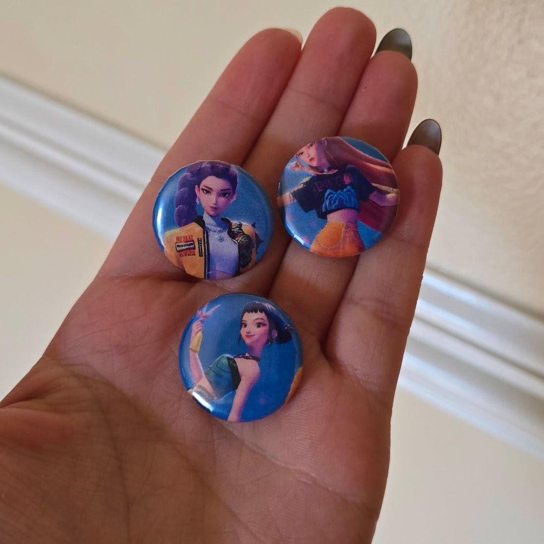 Hunter Button Pin Set