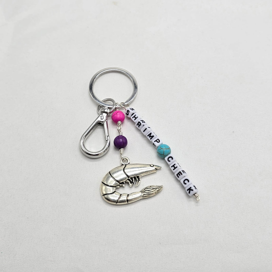 Shrimp Posture Keychain