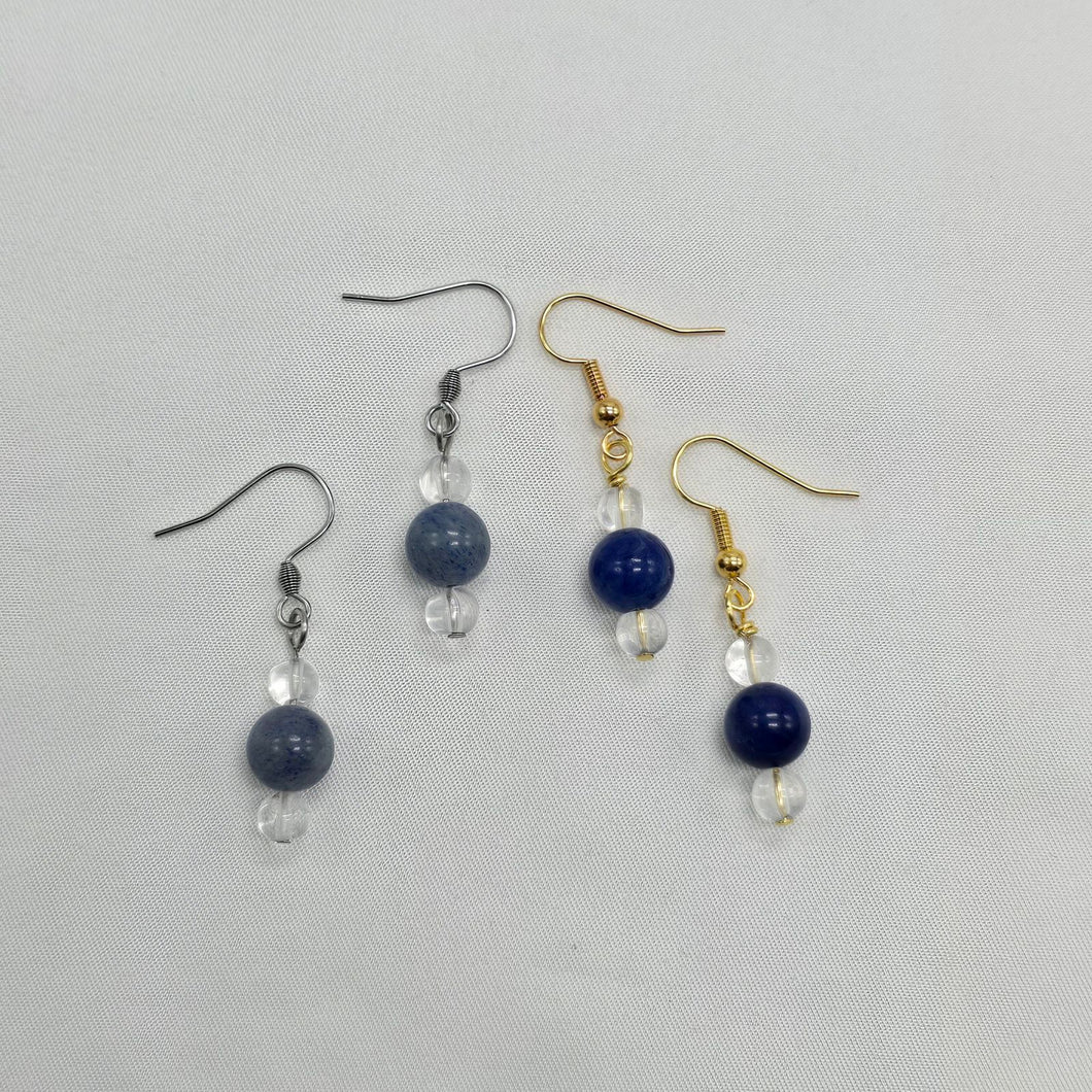 Blue Aventurine Earrings
