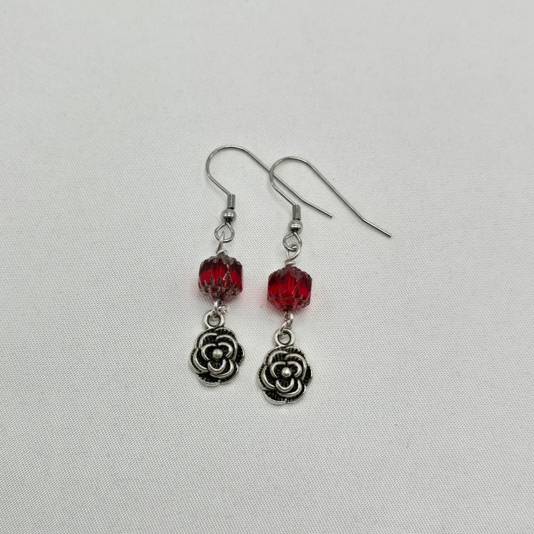 Rose Earrings