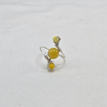 Load image into Gallery viewer, Yellow Swirl Ring
