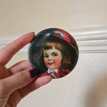 Load image into Gallery viewer, Witch Button Pin
