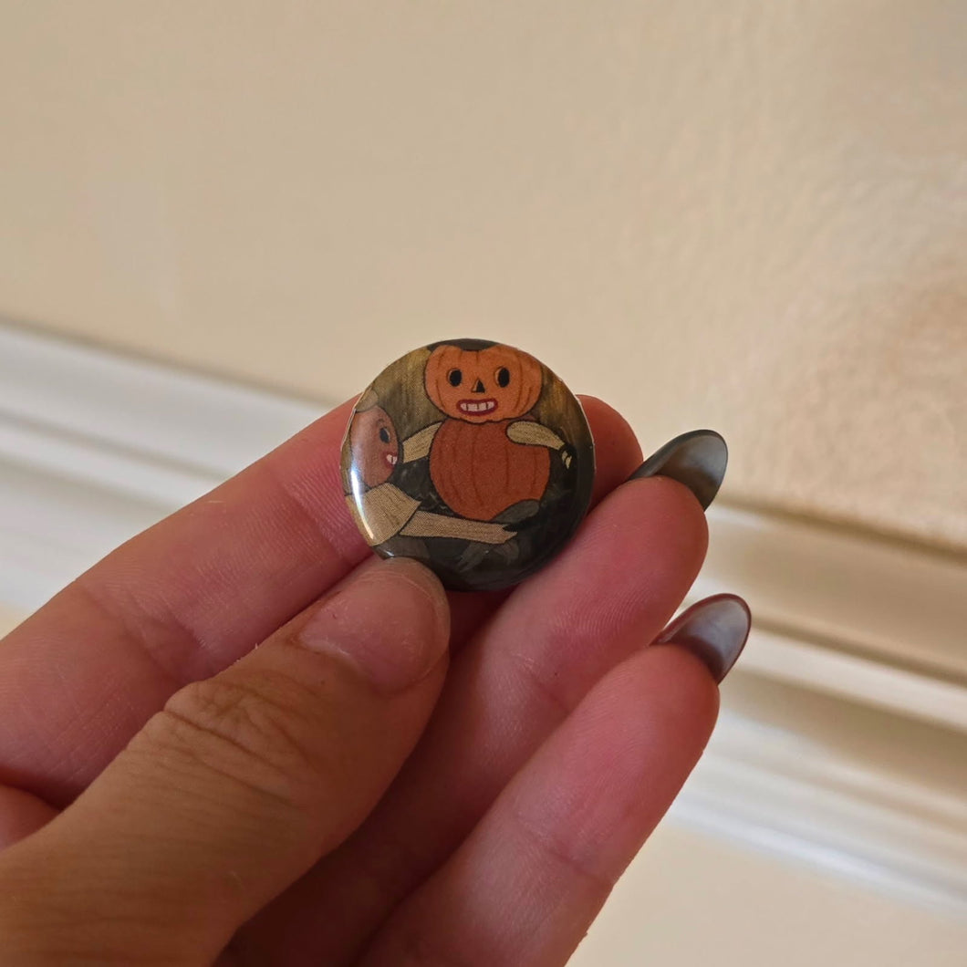Dance with Us Button Pin