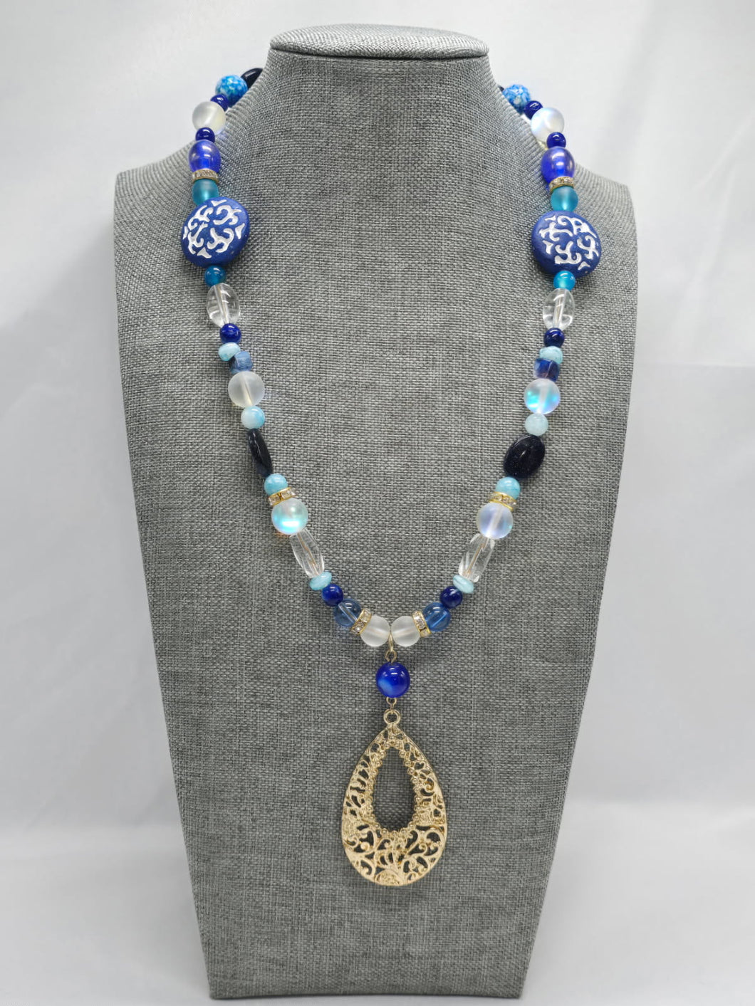 Vision in Blue Necklace
