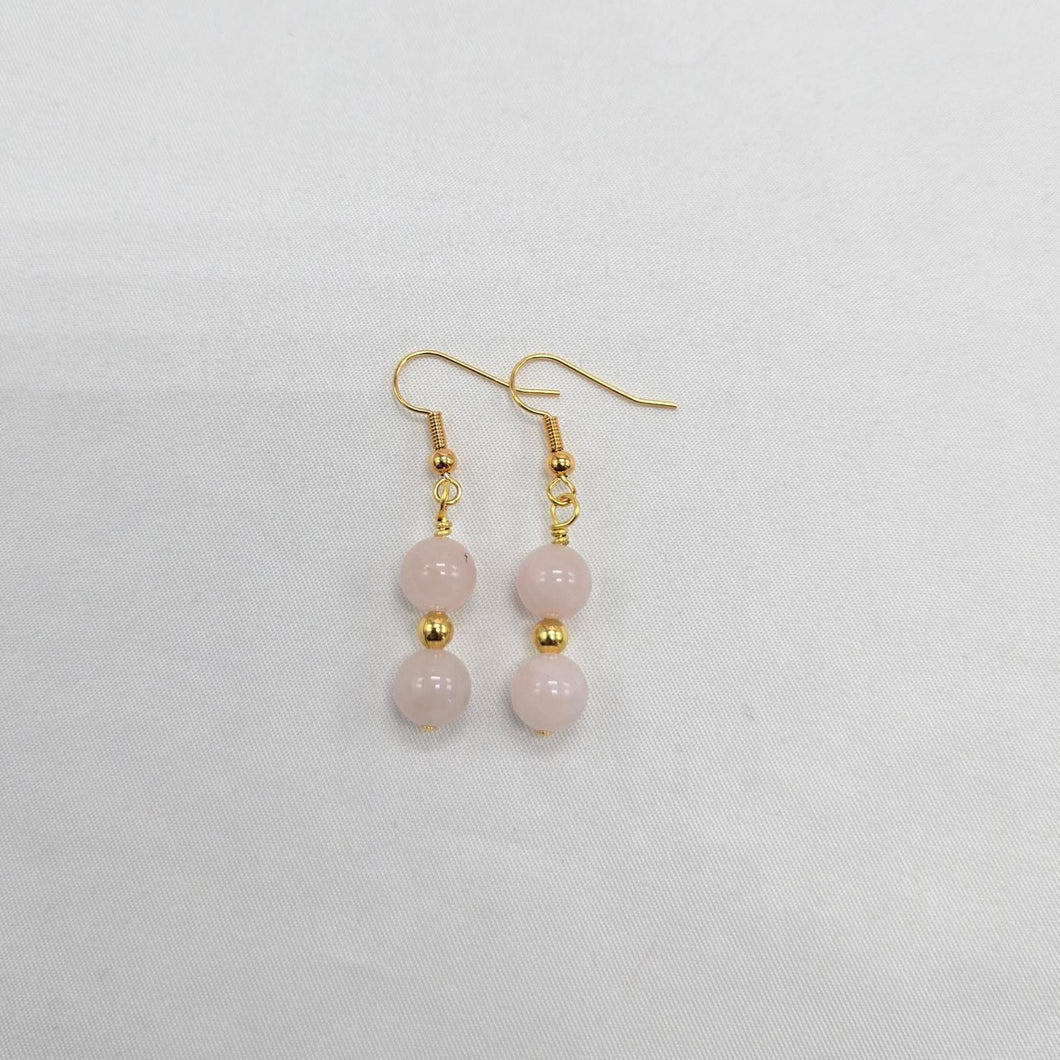 Rose Quartz Earrings