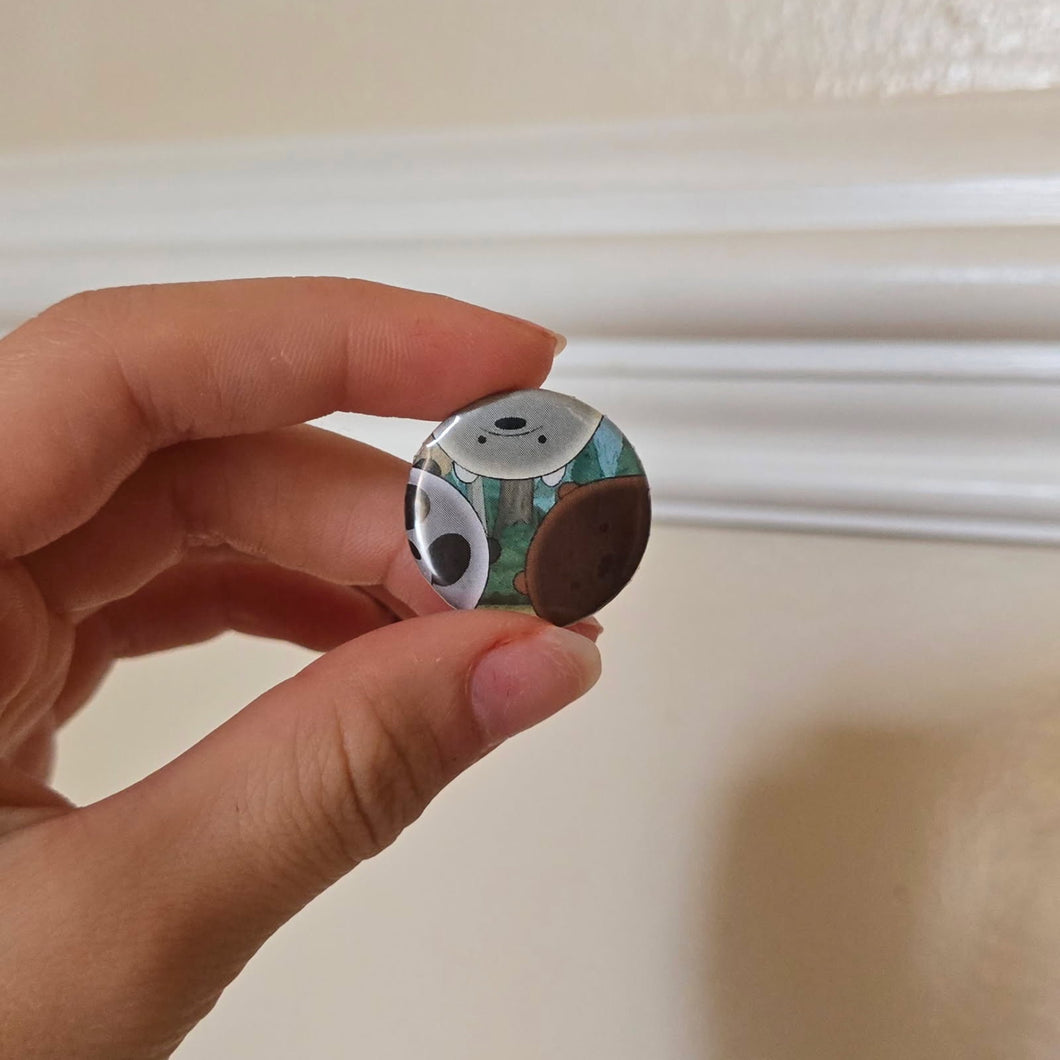 Bears! Button Pin