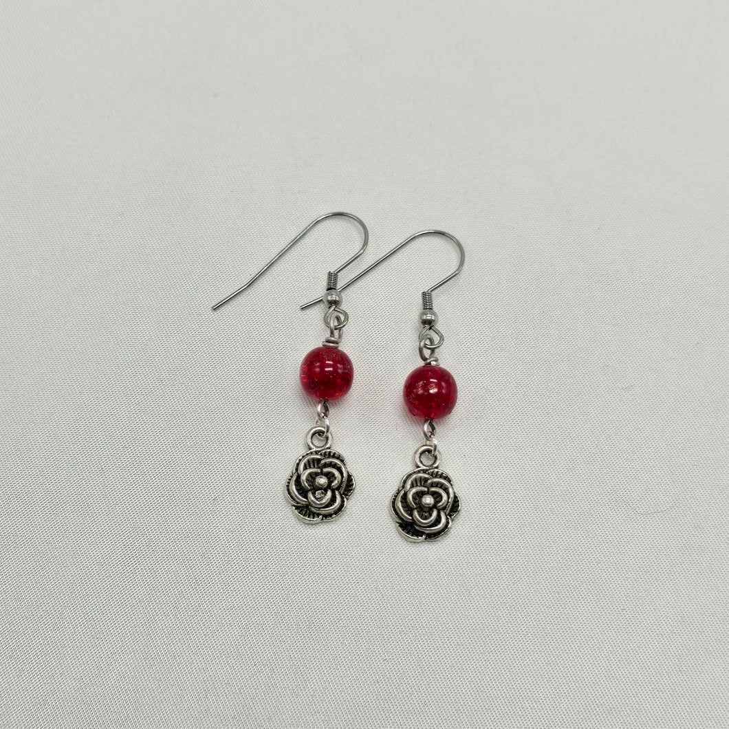 Rose Earrings