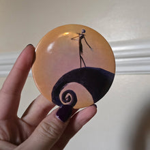 Load image into Gallery viewer, Pumpkin King Button Pin
