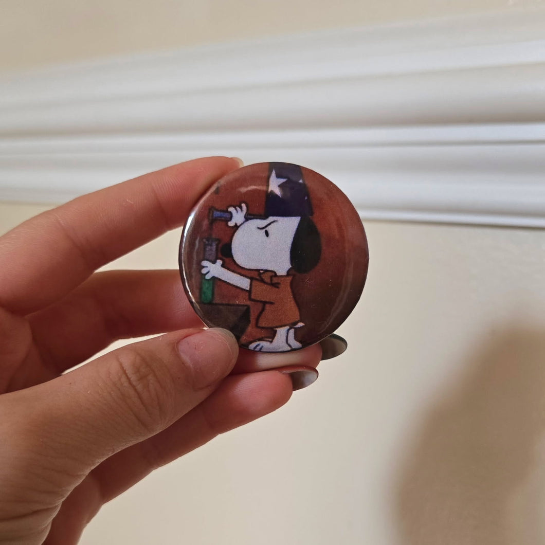 Potions Master Button Pin