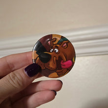 Load image into Gallery viewer, Ruh Roh Raggy Button Pin
