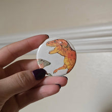 Load image into Gallery viewer, Dino Button Pin
