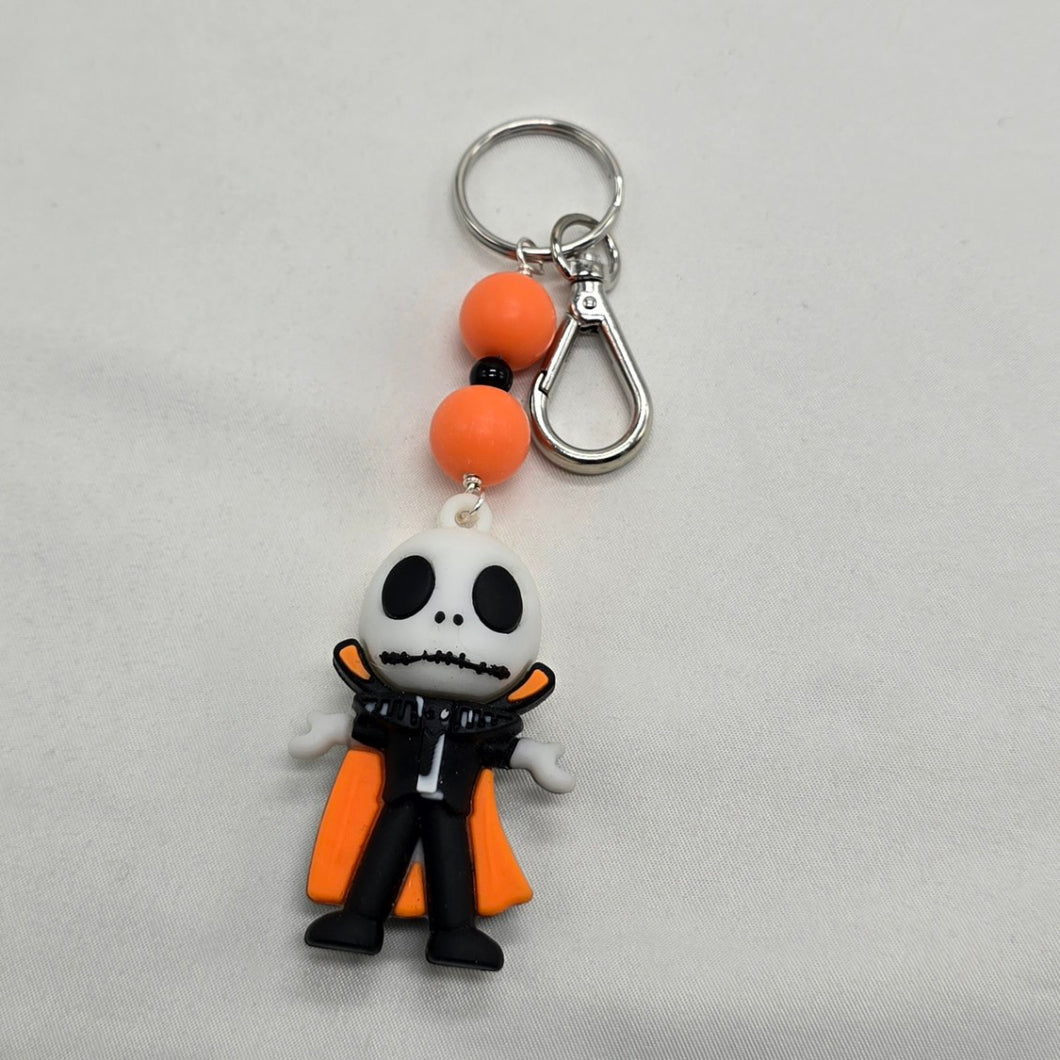 Pumpkin King Keychain