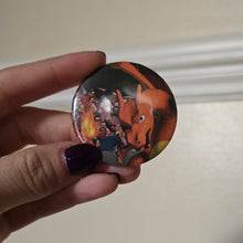 Load image into Gallery viewer, Charizard Button Pin
