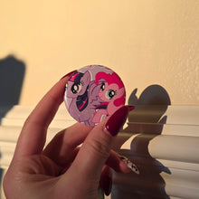 Load image into Gallery viewer, Ponies Button Pin
