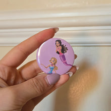 Load image into Gallery viewer, Mermaids Button Pin
