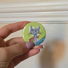 Load image into Gallery viewer, Cat Button Pin
