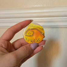Load image into Gallery viewer, Pixie Express Button Pin
