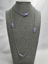 Load image into Gallery viewer, Lavender Amethyst Necklace
