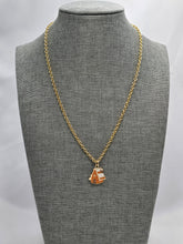 Load image into Gallery viewer, Gingerbread House Enamel Necklace
