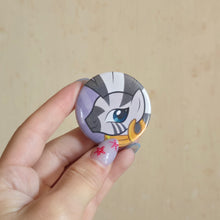 Load image into Gallery viewer, Zebra Button Pin
