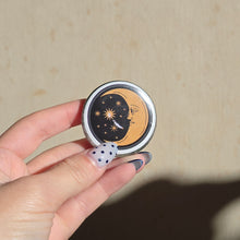 Load image into Gallery viewer, Moon Button Pin
